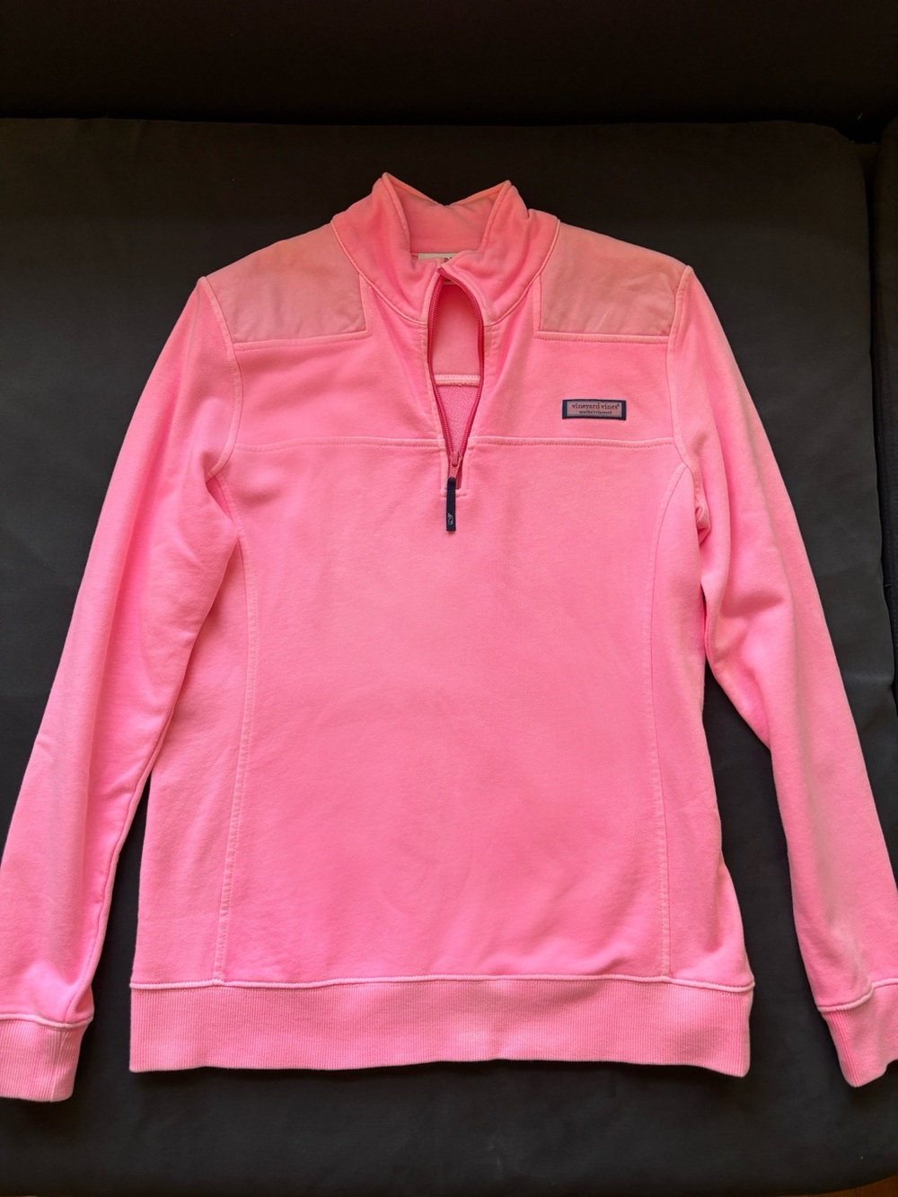 Vineyard Vines Women’s Pink Quarter-Zip